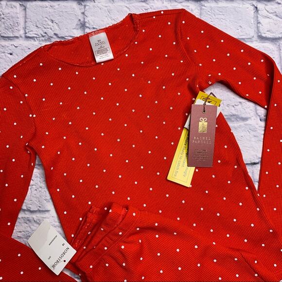 NEW Rachel Parcell Matching Family Pajamas in Red Scarlet Dot - Picture 4 of 11